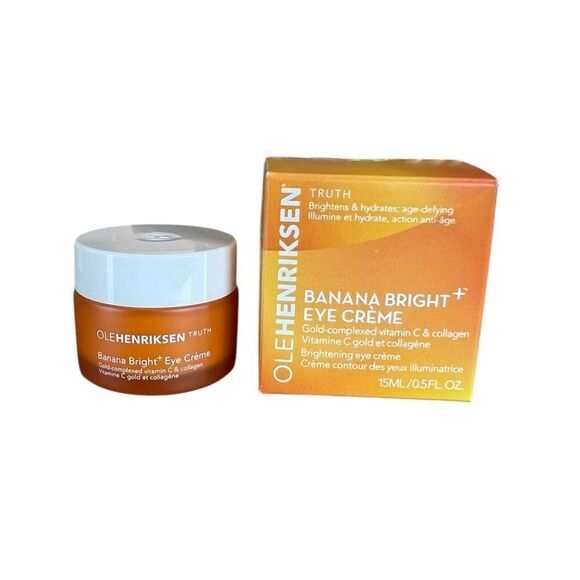 Ole Henriksen Banana Bright+ Eye Crème - Brightening Eye Cream - New - Picture 1 of 1